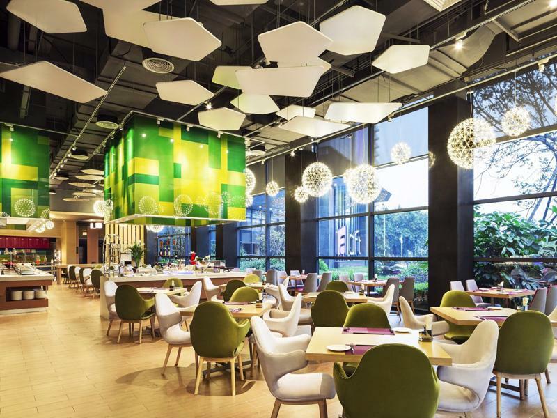 Aloft Guangzhou University Park Exterior foto